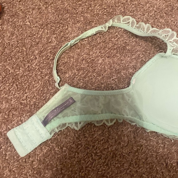 Floral light green push-up bra - Picture 7 of 10